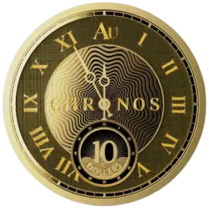 2024 1/10 oz Tokelau Chronos Gold Coin .9999 Fine