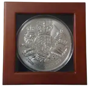2024 Royal Arms 10 oz Silver Coin BU .999 - Royal Mint