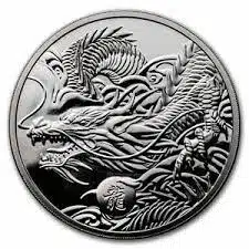 2024 Niue Lunar Dragon 1 oz Silver Proof Coin