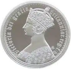 2022 St. Helena Gothic Crown 2 oz Silver Proof Coin