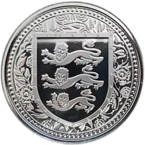 2018 Royal Arms of England 1 oz Silver Gibraltar coin