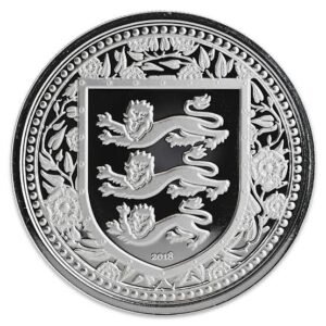2018 Royal Arms of England 1 oz Silver Gibraltar coin