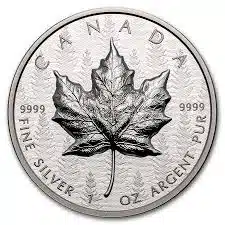 2024 Canada 1 oz Silver Pulsating Maple Leaf $20 (UHR) Gem Proof