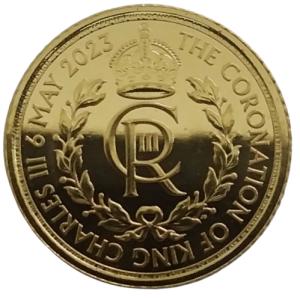 2023 British 1/4 oz Coronation King Charles III £25 Gold Coin