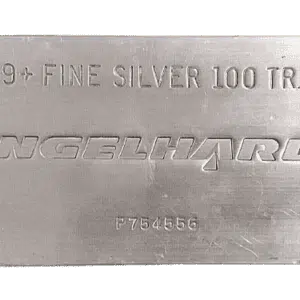 Engelhard 100 oz. Silver Bar