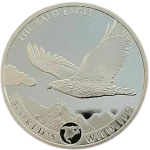 Congo 1 oz Silver American Bald Eagle