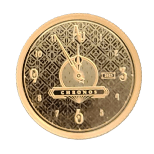 2023 Niue 1/10 oz Gold Chronos Coin .9999 Pure Gold