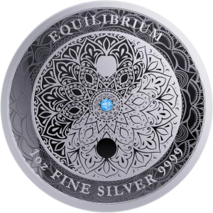 2023 Niue 1 oz. Silver Equilibrium Coin .9999 Bu