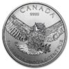 1oz great horned owl reverse