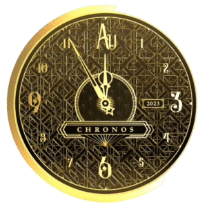 Niue 1/10 oz Gold Chronos Coin