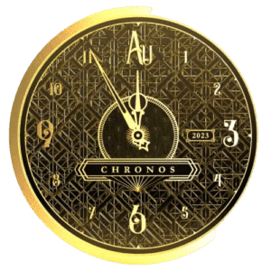 Niue 1/10 oz Gold Chronos Coin