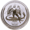 2016 Isle of Man 1 oz Silver Angel Rev Proof Coin .999