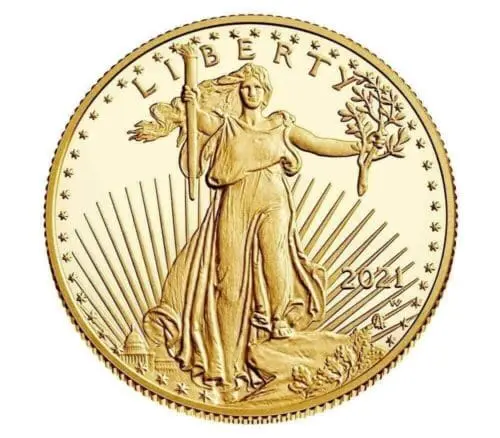 1/4 oz Gold American Eagle $10 Coin