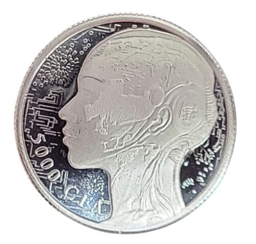 2023 Republic of Chad 1 oz Silver AI Developed Coin - Image 3