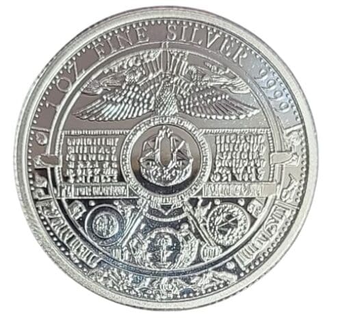 2023 Republic of Chad 1 oz Silver AI Developed Coin - Image 4