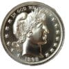 1898 Silver Barber 2 oz Silver Round - High Relief