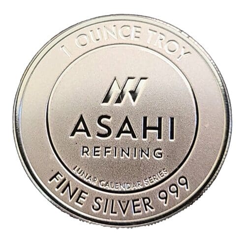 2024 Asahi 1 oz Silver Year of the Dragon Coin - Image 2