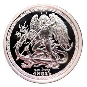 Isle of Man 1 oz Silver Angel Proof