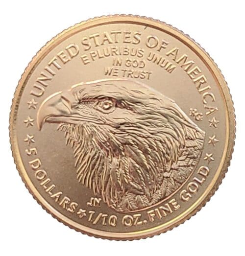 2023 American Gold Eagle 1/10 oz Gold coin Bu - Image 2