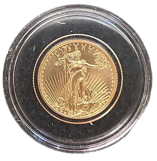 2023 American Gold Eagle 1/10 oz Gold coin Bu - Image 3