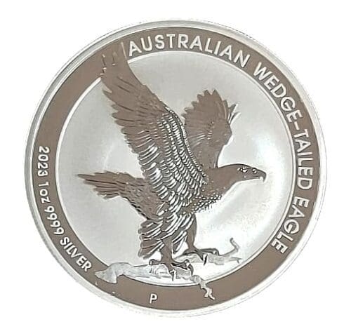 2023 1 oz Australian Wedge Tail Eagle Silver Coin (BU) - Image 3