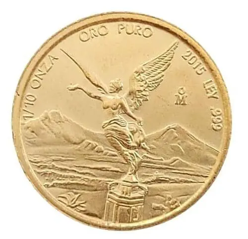 Mexican Gold Libertad 1/10 oz Gold Coin