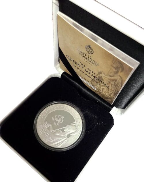 2023 St. Helena 1 oz Silver Queen Elizabeth II Memorial Proof Coin - Image 3