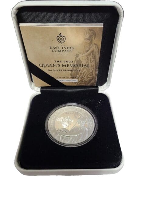 2023 St. Helena 1 oz Silver Queen Elizabeth II Memorial Proof Coin - Image 5