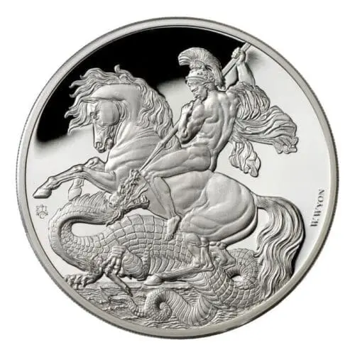 2023 St. George & The Dragon 1 oz Silver Proof St. Helena