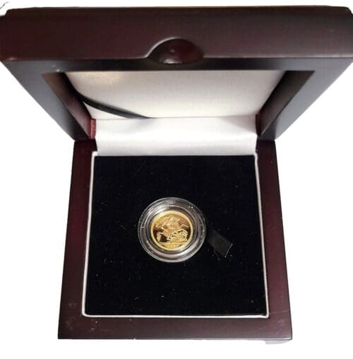 1987 Great Britain Half Gold Sovereign Proof -Gem Proof - Image 2