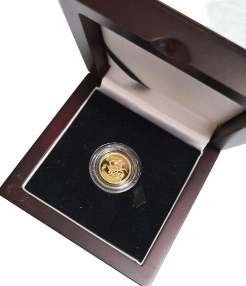 1987 Great Britain Half Gold Sovereign Proof -Gem Proof - Image 5