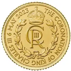 UK King Charles III Coronation 1/10 oz Gold Coin