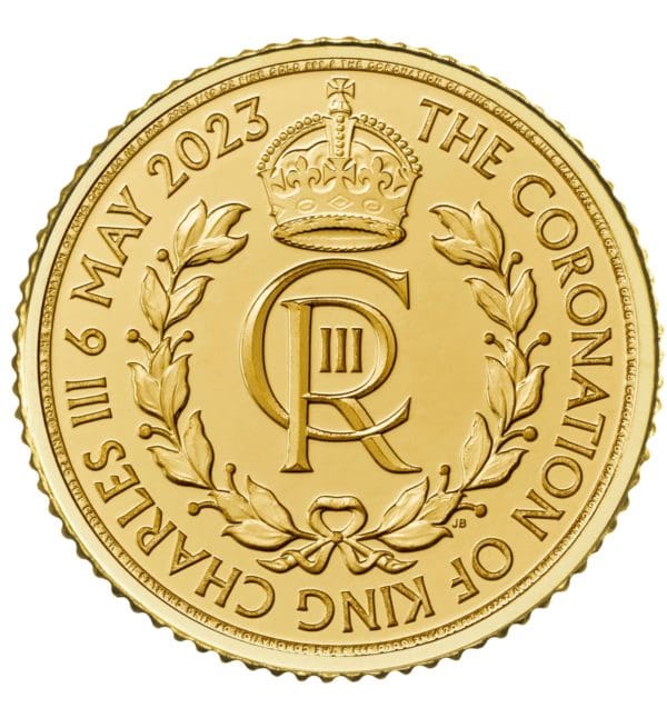 UK King Charles III Coronation 1/10 oz Gold Coin