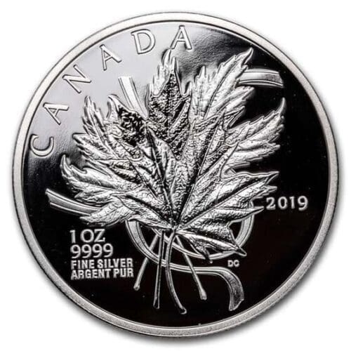 2019 Canada 1 oz Silver The Beloved Maple Leaf Proof