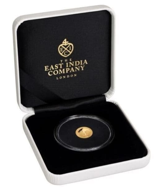 St. Helena .5 gram Gold Proof Una and The Lion St. Helena .5 gram Gold Proof Una and The Lion