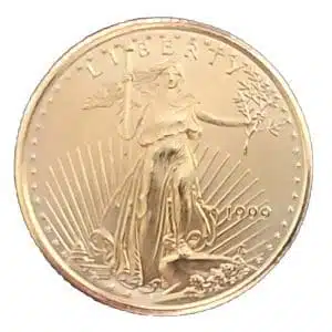 American Gold Eagle 1/10 oz Gold Bu