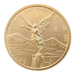 Mexican Gold Libertad 1/10 oz Gold Coin