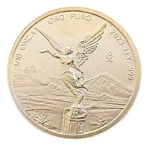 2023 Mexican Gold Libertad 1/10 oz Gold Coin - Image 5