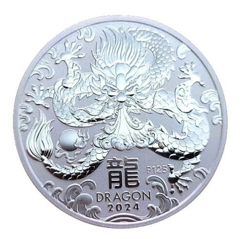 2024 Perth 1 oz Silver Lunar Dragon