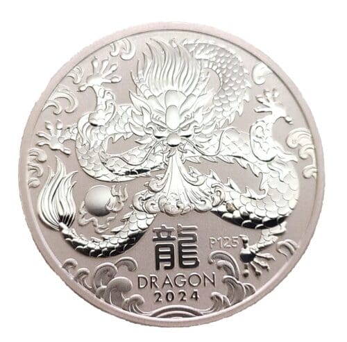 2024 Perth 1 oz Silver Lunar Dragon Series III - Image 3