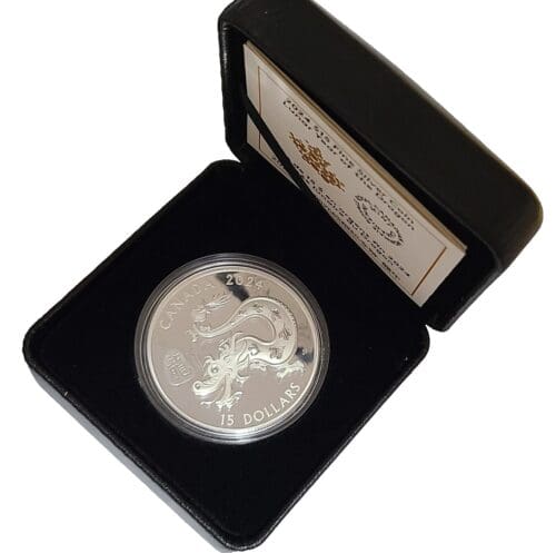 Canadian Lunar Dragon 1 oz Silver Proof