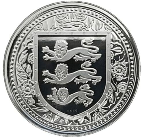 Royal Arms of England 1 oz Silver Gibraltar coin