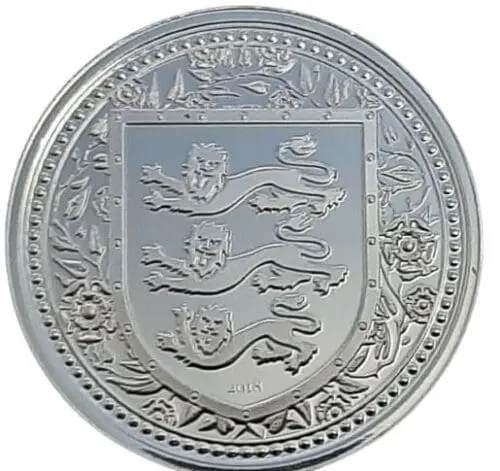 2018 Royal Arms of England 1 oz Silver Gibraltar coin - Image 3