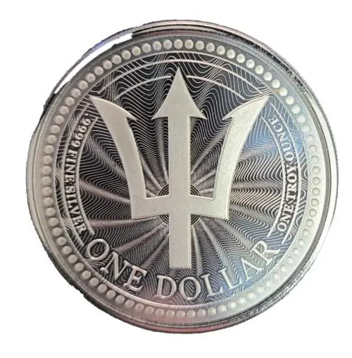 2023 Scottsdale Trident 1 oz Silver Coin Bu - Image 5