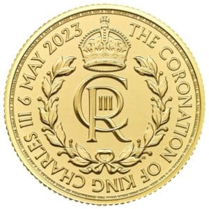 British 1/4 oz Coronation King Charles III £25 Gold Coin