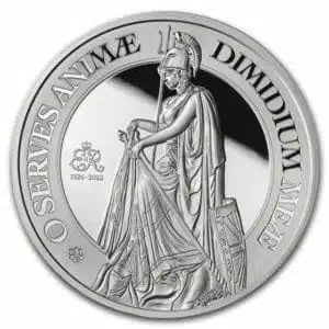 Helena Britannia 2 oz Silver Queen's Memorial Proof