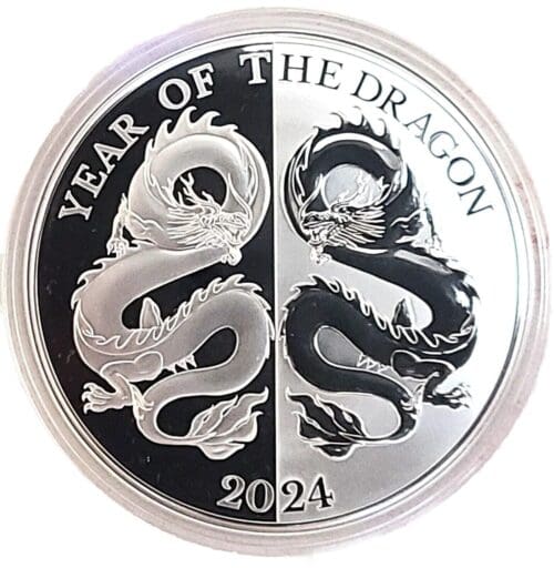 2024 Tokelau 1 oz Silver “Year of The dragon” Mirror Proof