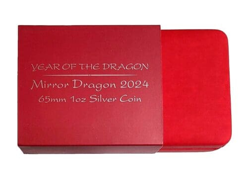 2024 Tokelau 1 oz Silver “Year of The dragon” Mirror Proof - Image 8