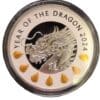 2024 Niue Year of the Dragon $1 Silver Proof Coin .999
