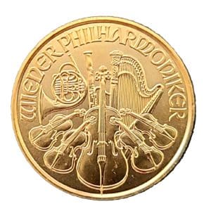Austrian Philharmonic 1/10 oz Gold Coin